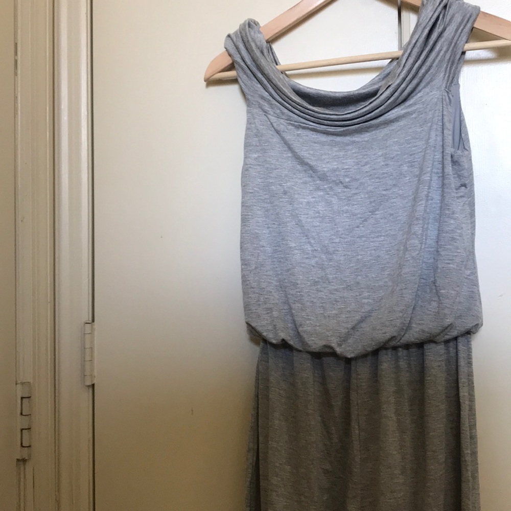 Grey Flowy Romper